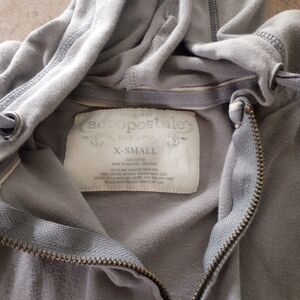Aeropostale Gray Hoodie - X-Small